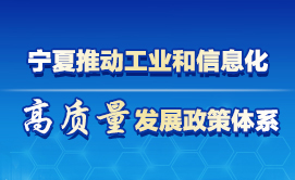 寧夏推動工業和信息化高質量發展政策體系